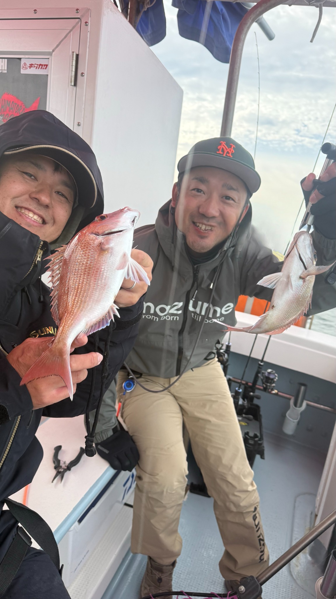 島虎丸の真鯛釣果（10/23）