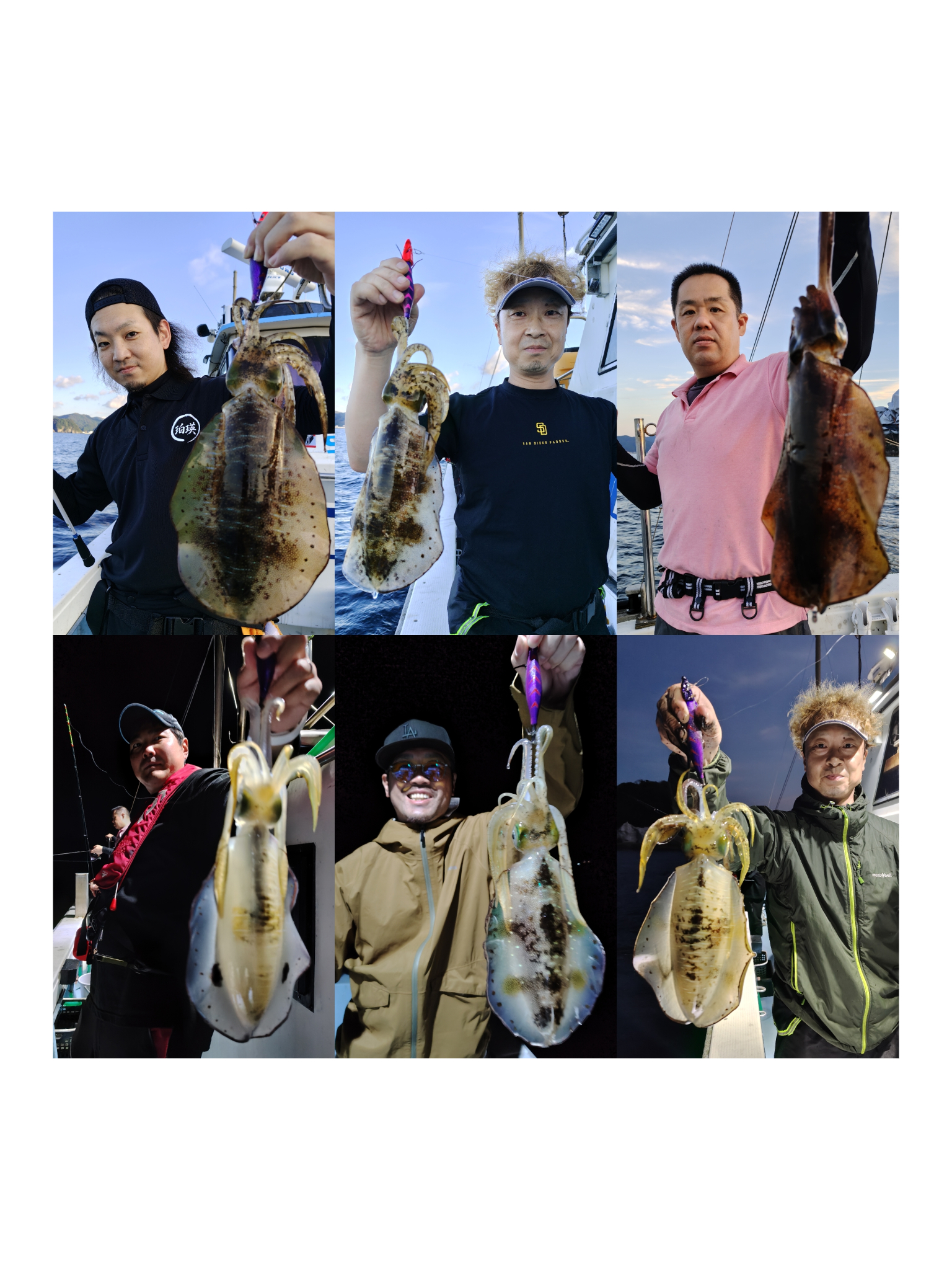 なぎさ丸のアオリイカ釣果（10/11）