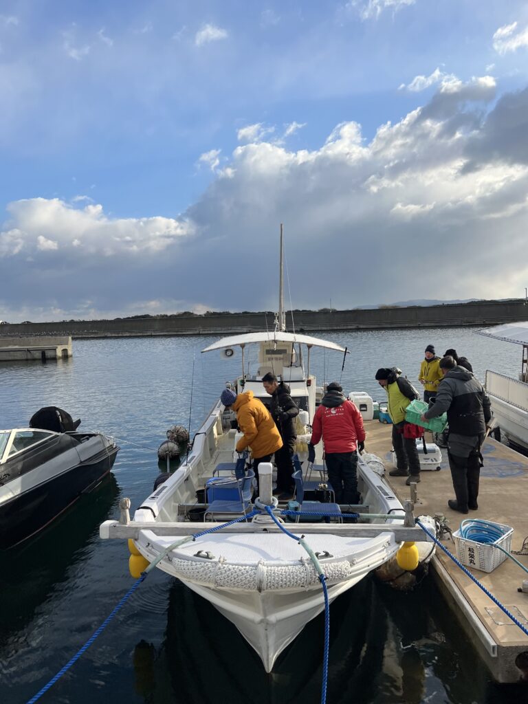 山照丸(兵庫県洲本市由良) サンバソウ釣り 2025年1月29日(水)大潮