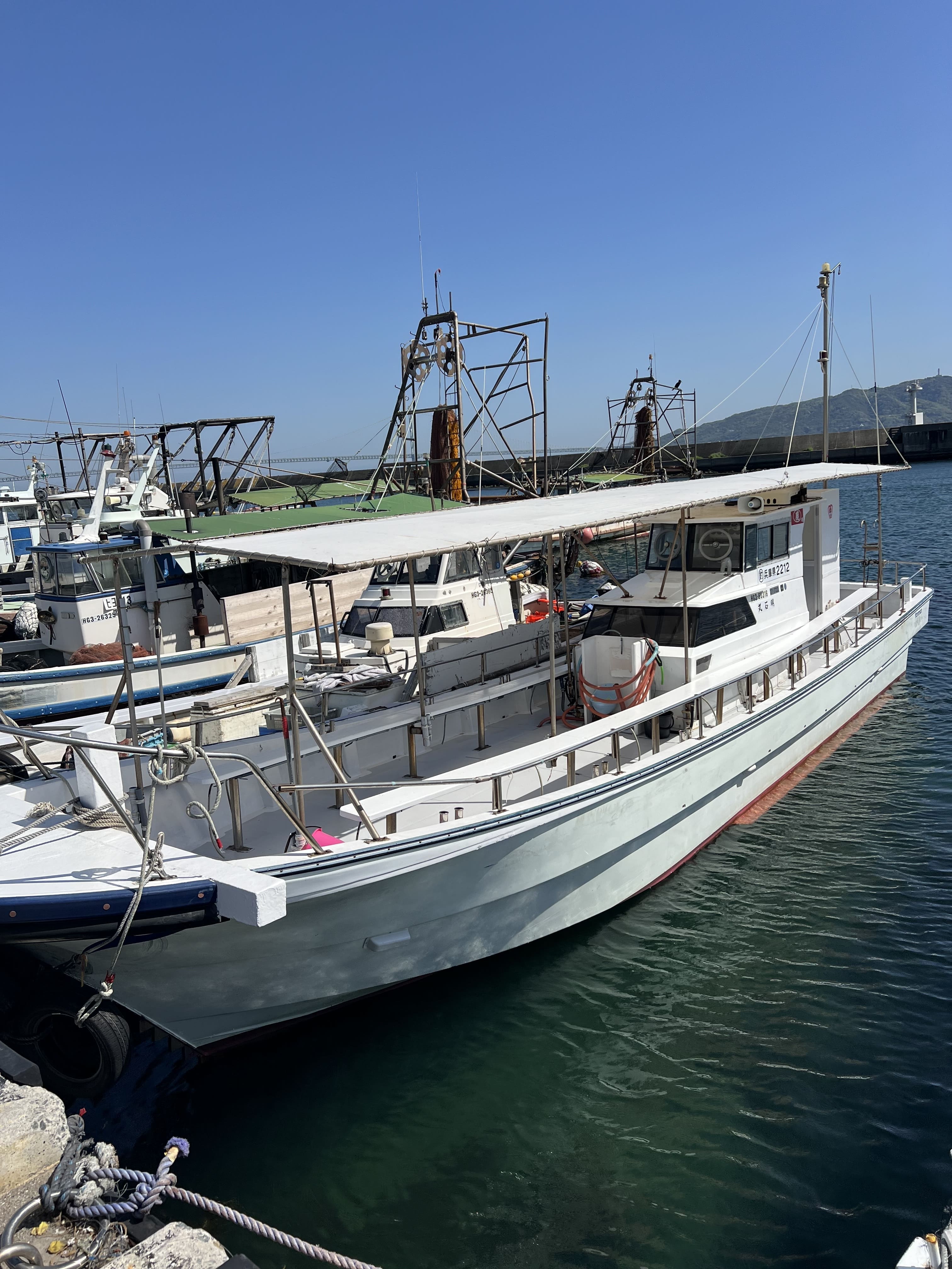 明石の海を知り尽くす漁師一家が案内。タコ釣り専門の「釣り船CATCH（キャッチ）」